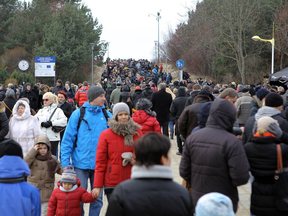 Palangoje kunkuliuoja stintų šventė