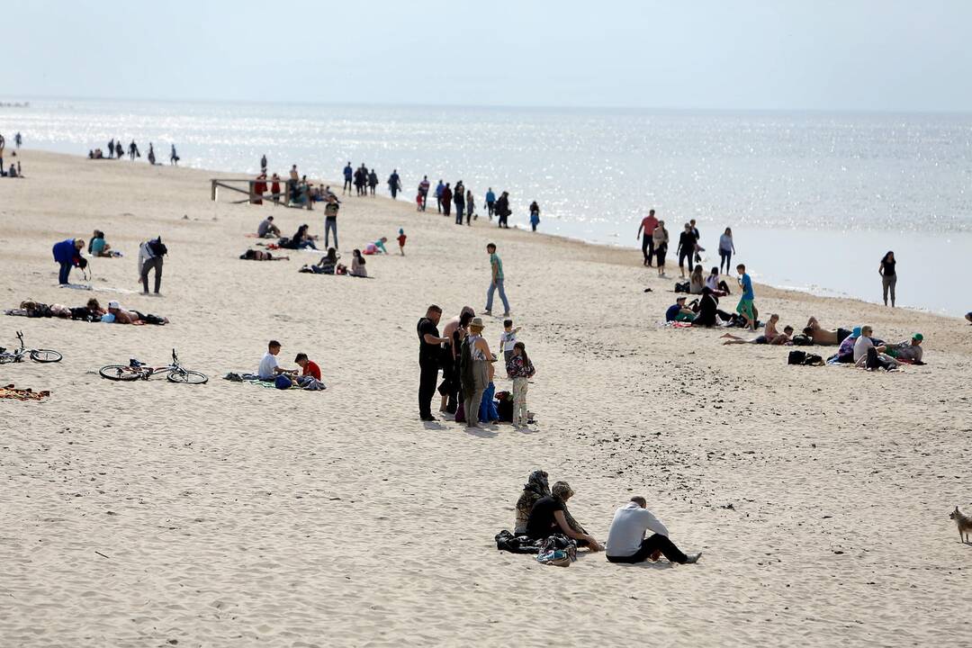 Per Velykas Palanga džiaugėsi poilsiautojų antplūdžiu