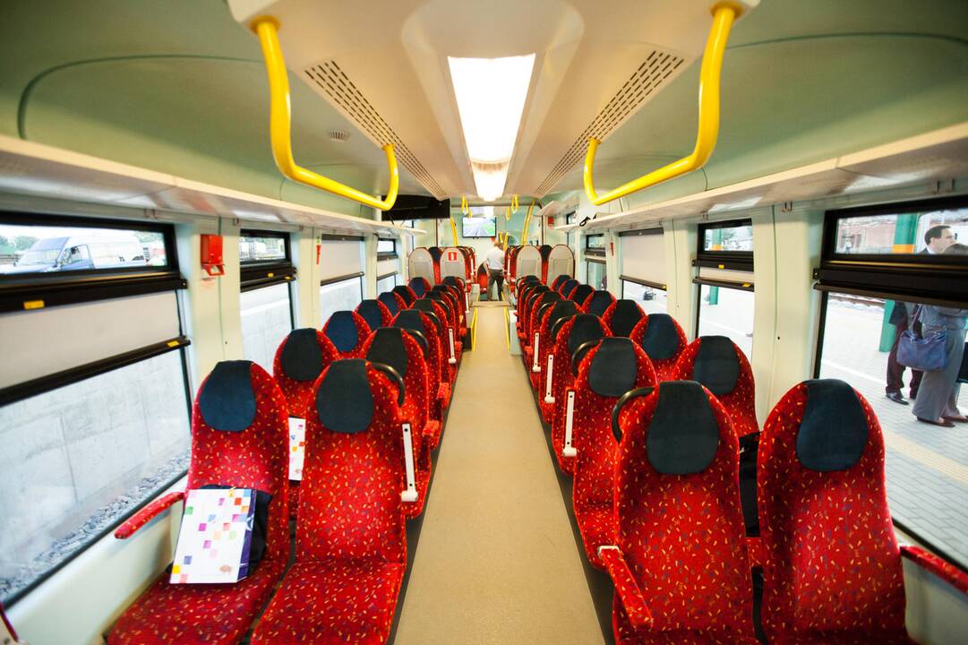 Pirmas traukinys „Rail Baltica“ vėže