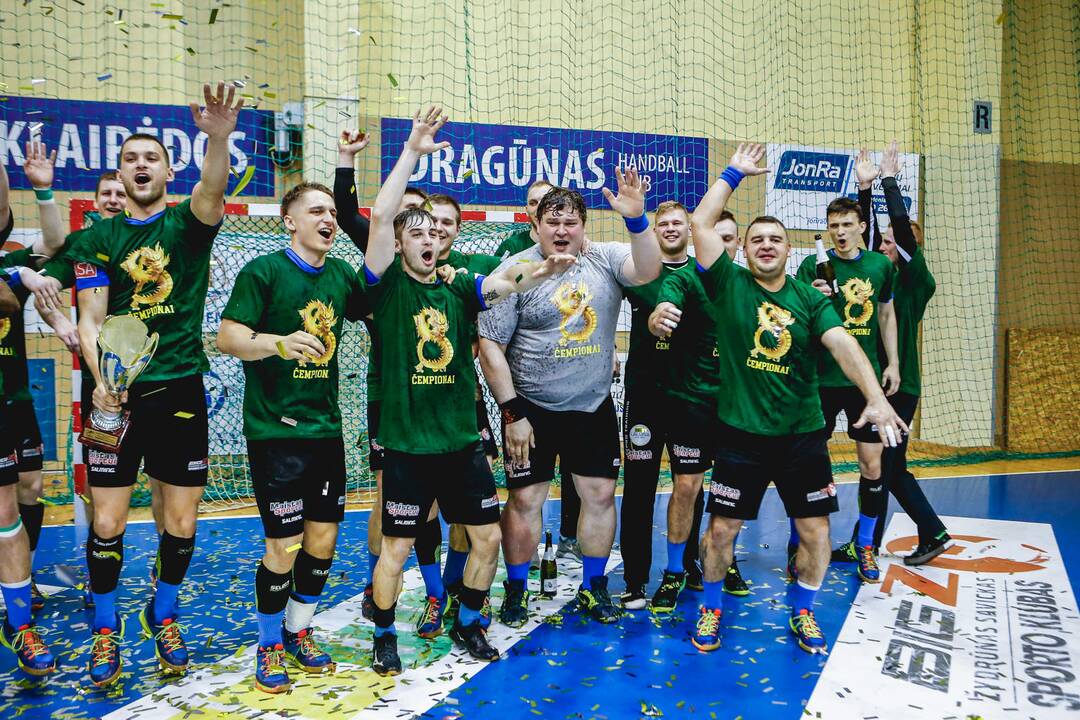 "Dragūnas" 2018 sezono čempionai