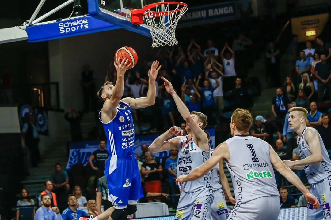 "Neptūnas" - "Lietuvos rytas" 74:70