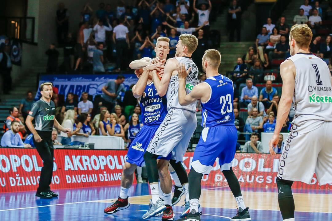 "Neptūnas" - "Lietuvos rytas" 74:70