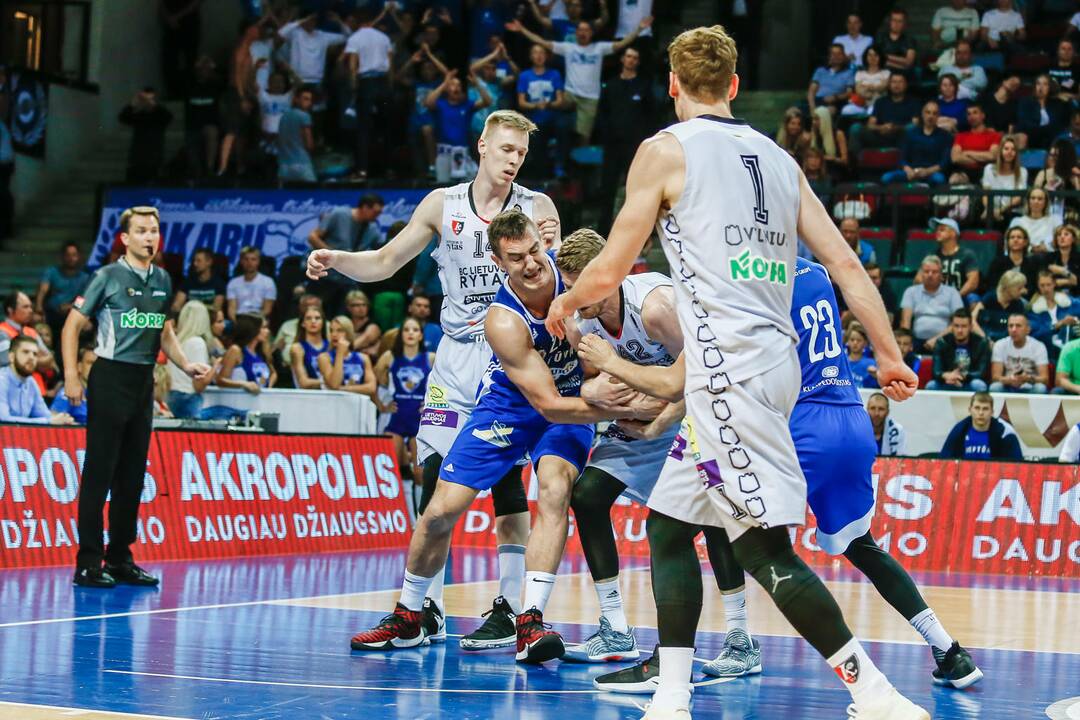 "Neptūnas" - "Lietuvos rytas" 74:70