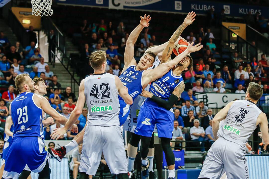 "Neptūnas" - "Lietuvos rytas" 74:70