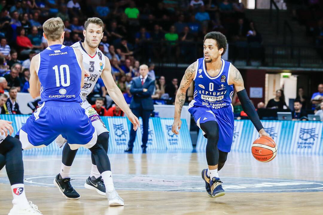 "Neptūnas" - "Lietuvos rytas" 74:70