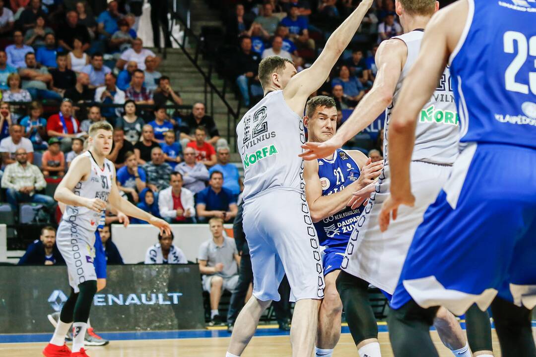 "Neptūnas" - "Lietuvos rytas" 74:70