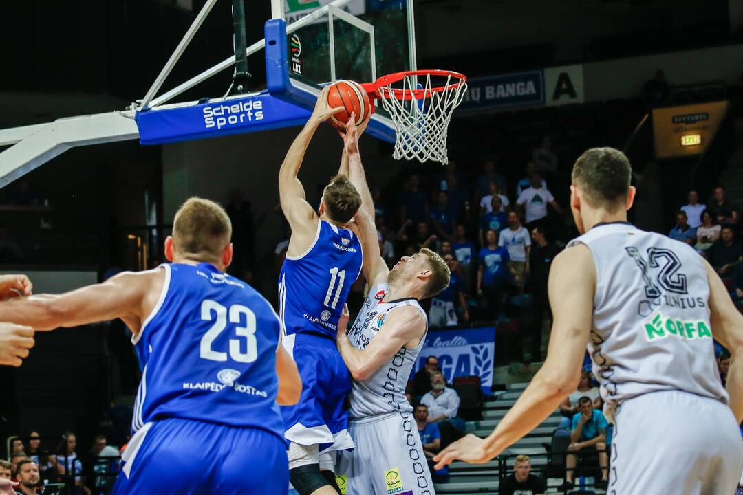 "Neptūnas" - "Lietuvos rytas" 74:70