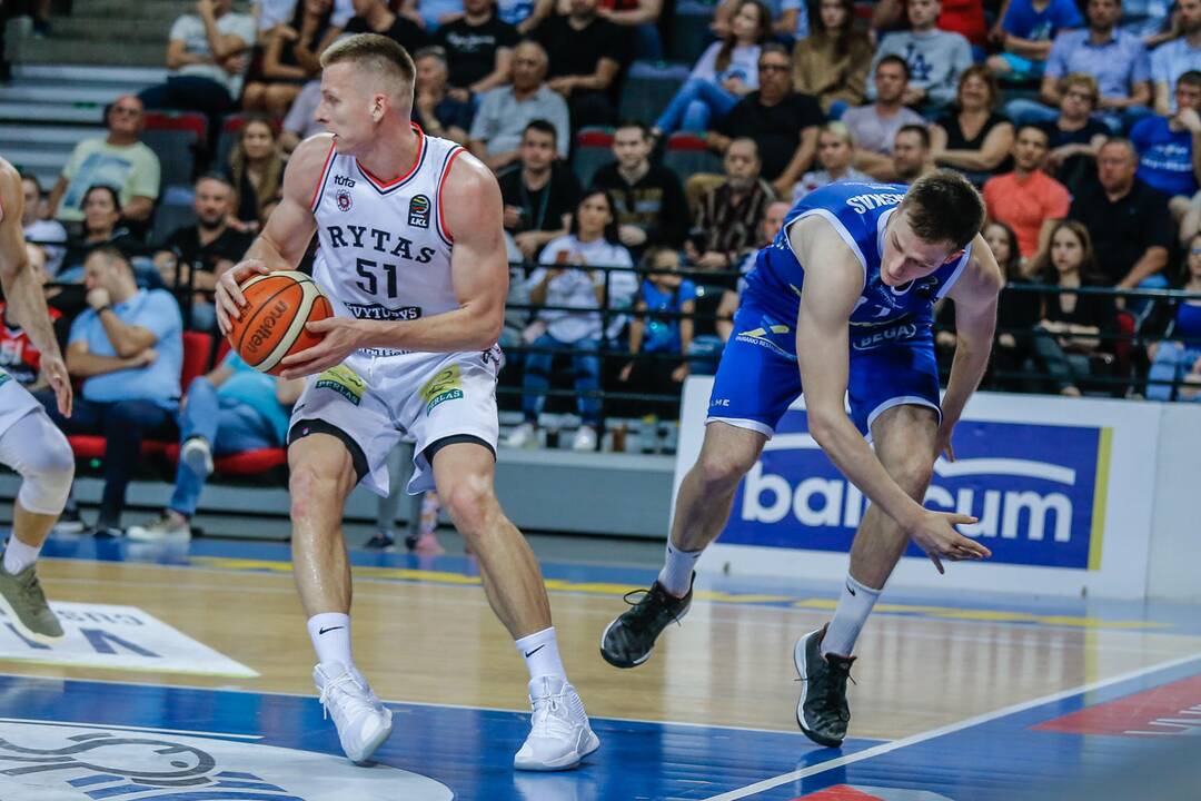 LKL: "Neptūnas" - "Rytas" 46:75