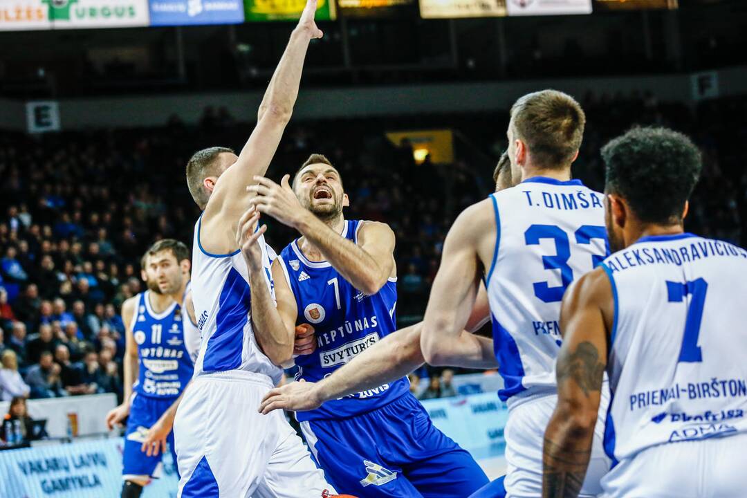 "Neptūnas" - "Vytautas" 73:65