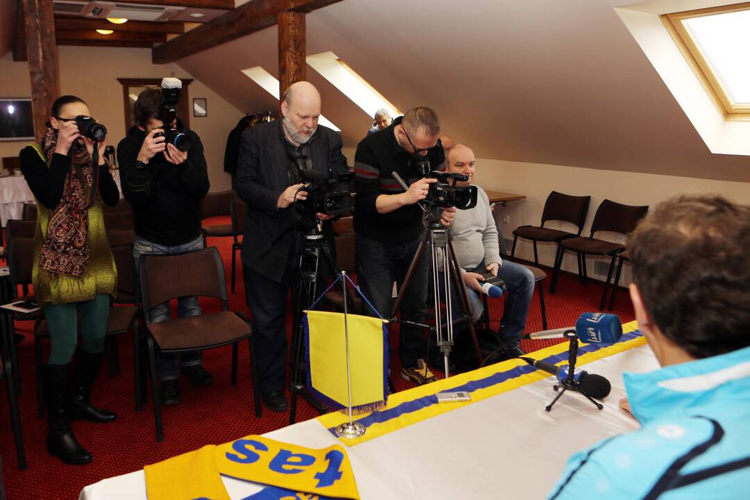 "Atlanto" klubo spaudos konferencija