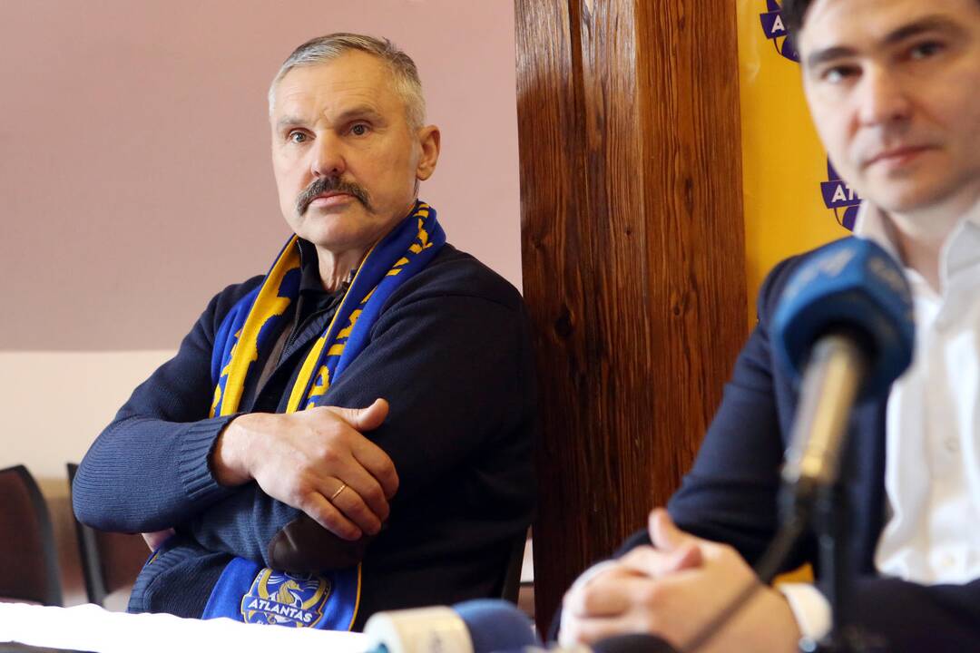 "Atlanto" klubo spaudos konferencija
