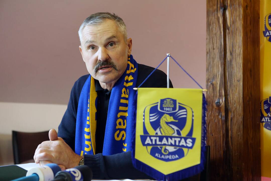 "Atlanto" klubo spaudos konferencija