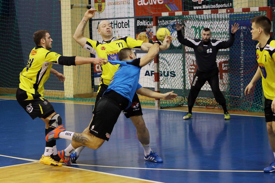 Klaipėdos "Dragūnas" iškovojo Baltijos rankinio lygos Iššūkio taurę