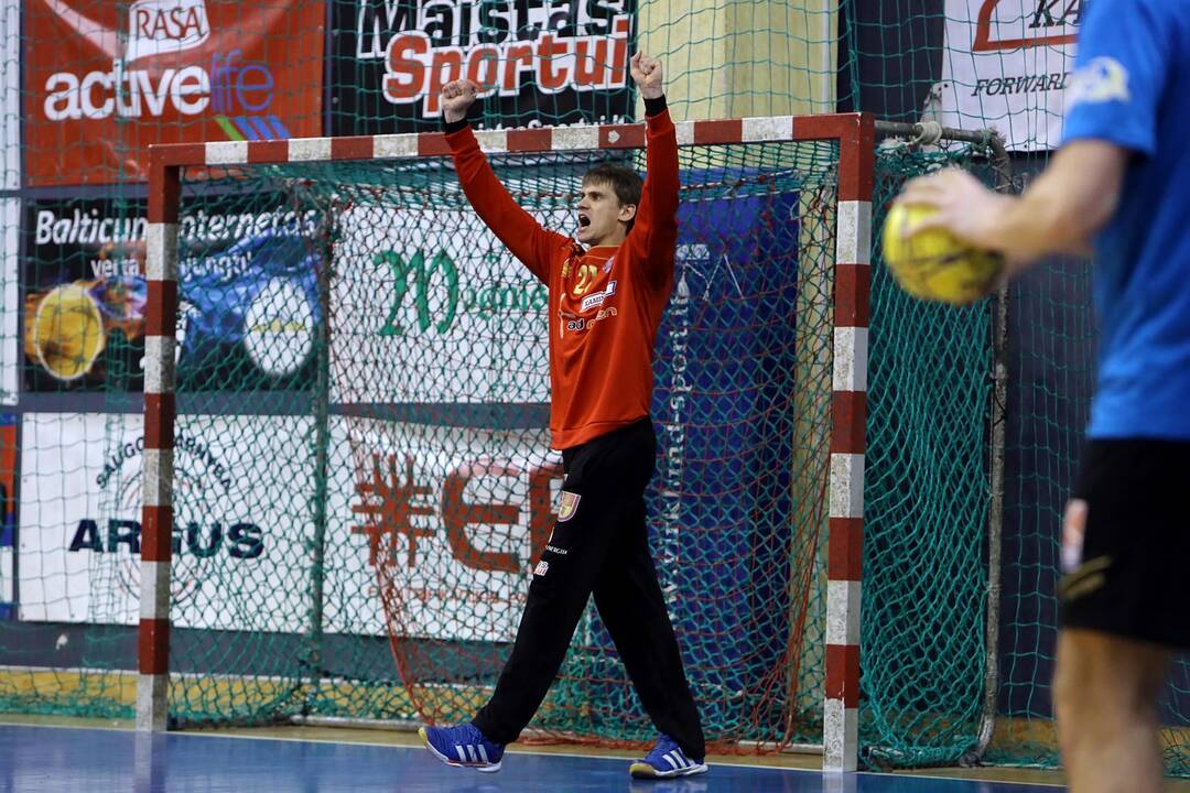 Klaipėdos "Dragūnas" iškovojo Baltijos rankinio lygos Iššūkio taurę