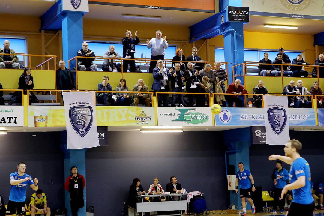 Klaipėdos "Dragūnas" iškovojo Baltijos rankinio lygos Iššūkio taurę