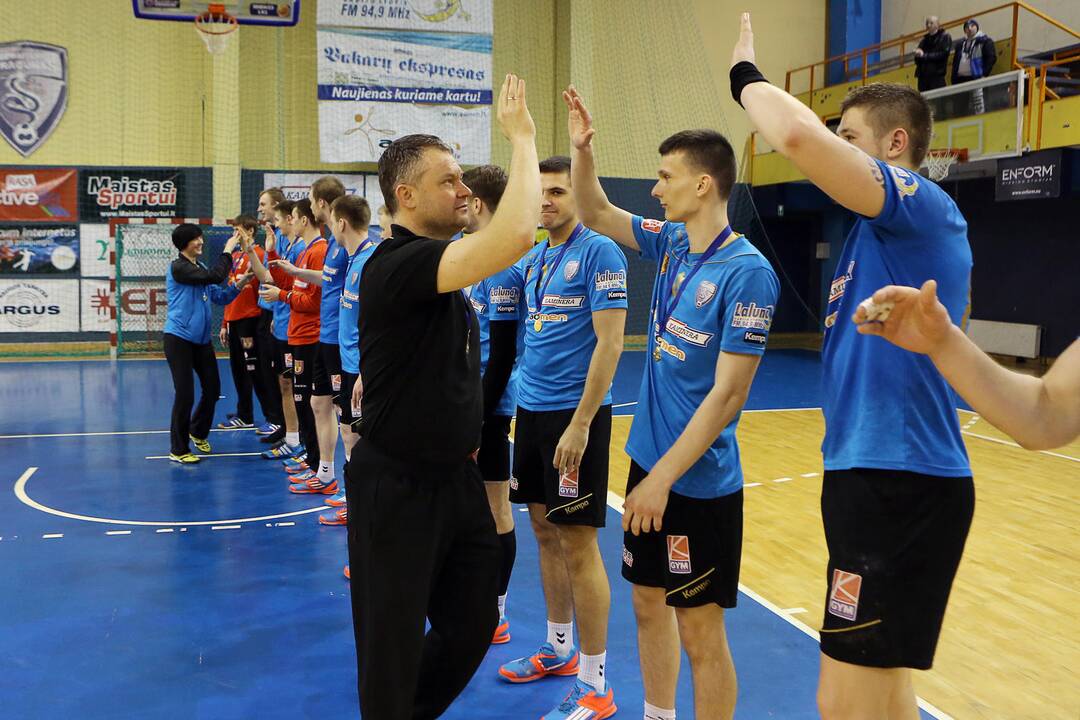 Klaipėdos "Dragūnas" iškovojo Baltijos rankinio lygos Iššūkio taurę