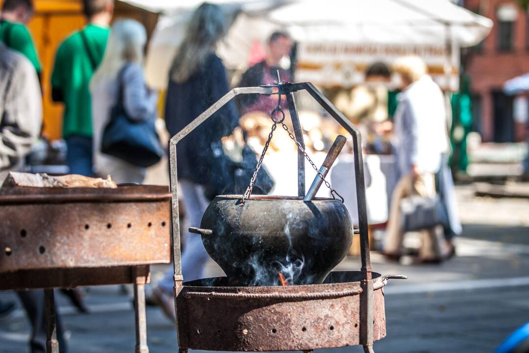 Rudens gėrybių mugė Laisvės alėjoje