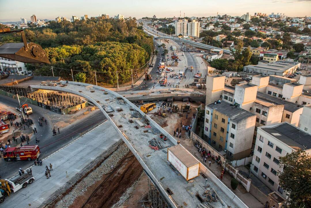 Brazilijoje sugriuvo statomas viadukas