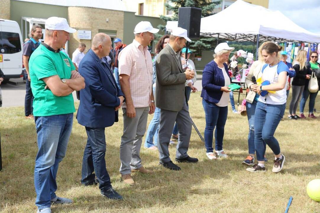 Svečias: Kauno rajono neįgaliųjų sporto žaidynėse savo istorija dalijosi pasaulio čempionas A.Gudžius.