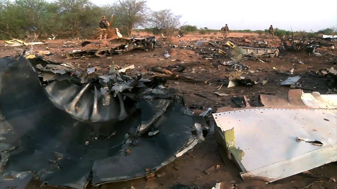 „Air Algerie“ lėktuvo nuolaužos