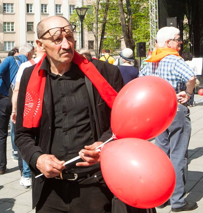 Vilniuje paminėta tarptautinė darbo diena