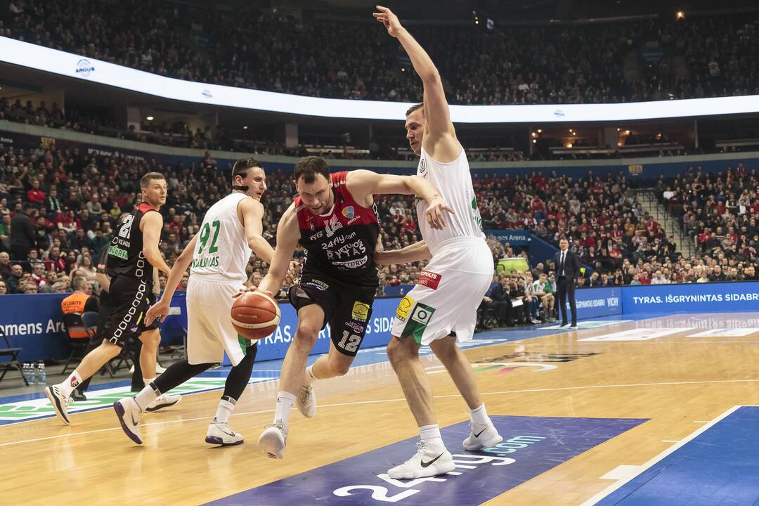  „Lietuvos rytas“ nukovė „Žalgirį“: 75:68