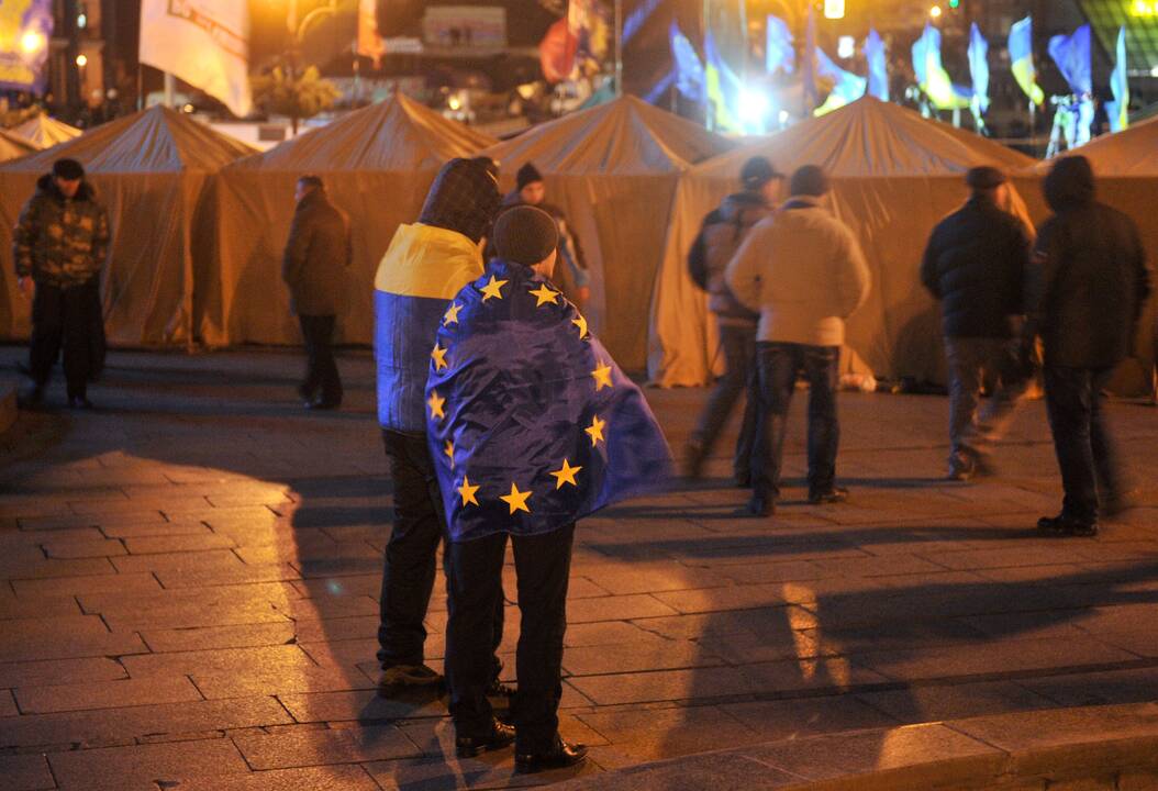 Kijeve per protestus sužeista dešimtys žurnalistų