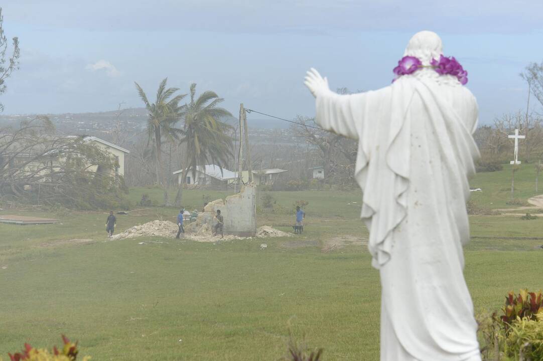 Vanuatu atsigauna po pragaištingos stichijos