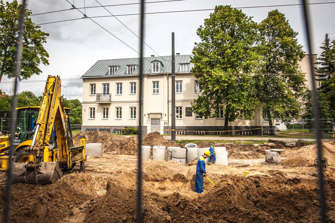 M. ir K. Petrauskų lietuvių muzikos muziejaus remontas