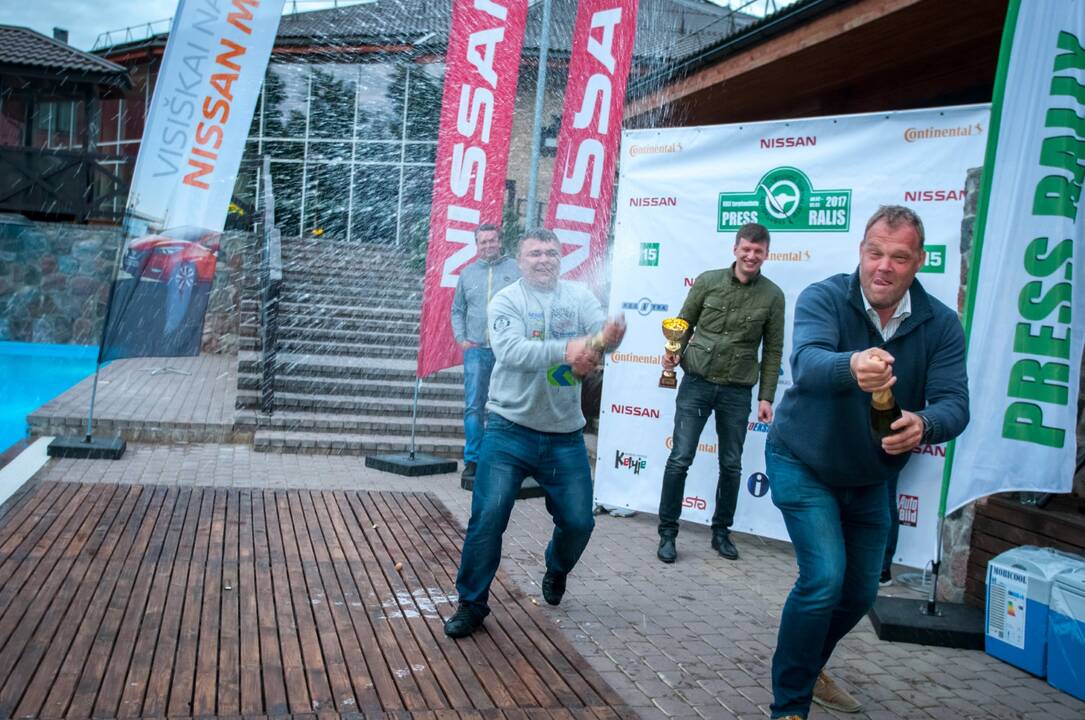Finišavo „Press ralis 2017“