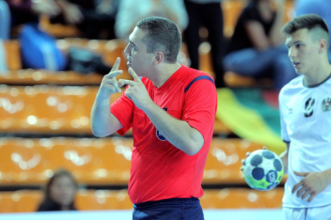 Rankinis U18: Lietuva – Austrija 24:26