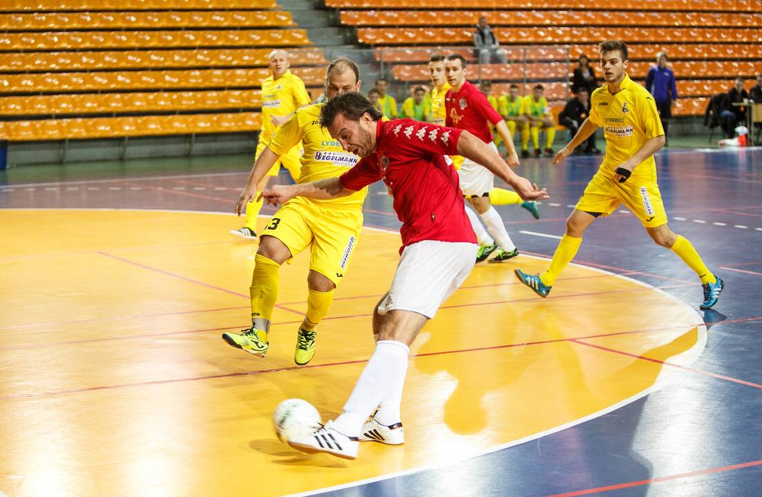 Salės futbolas : Kauno „Vytis-Zenitas“ – „Vievio žiedas“