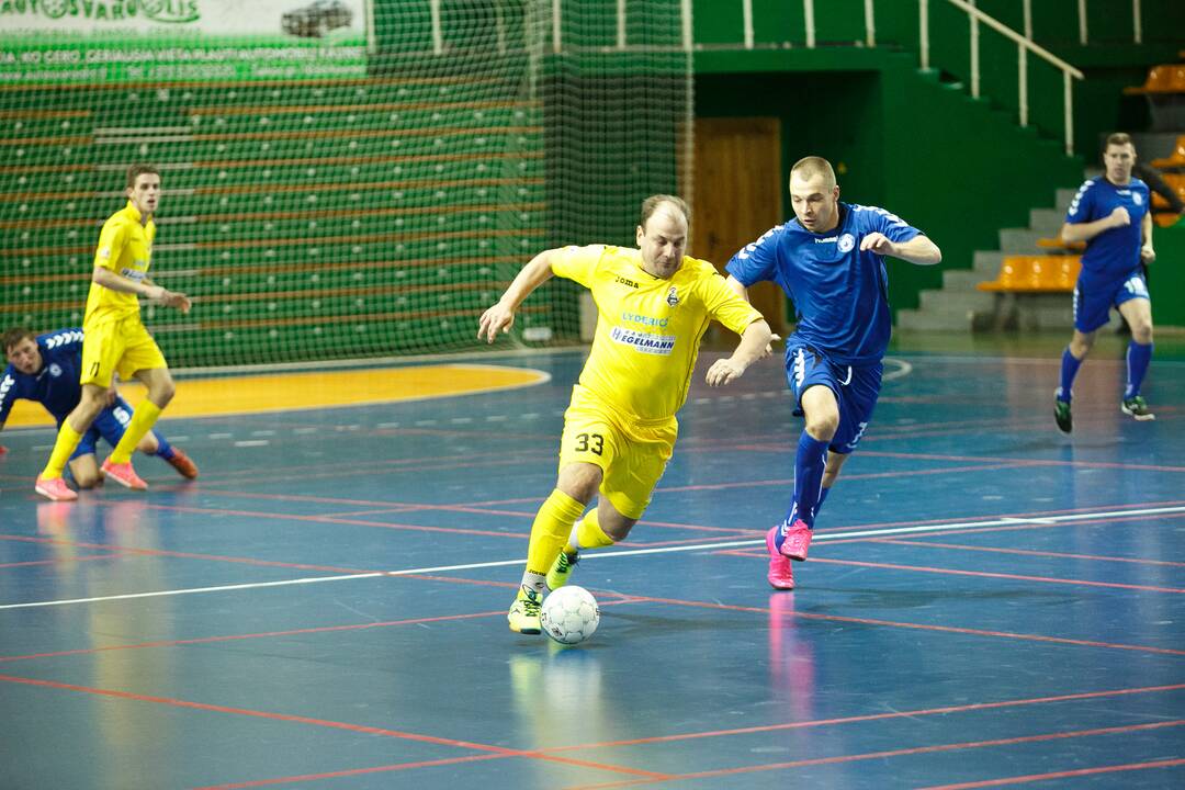 Salės futbolas : "Inkaras" - "Vytis"