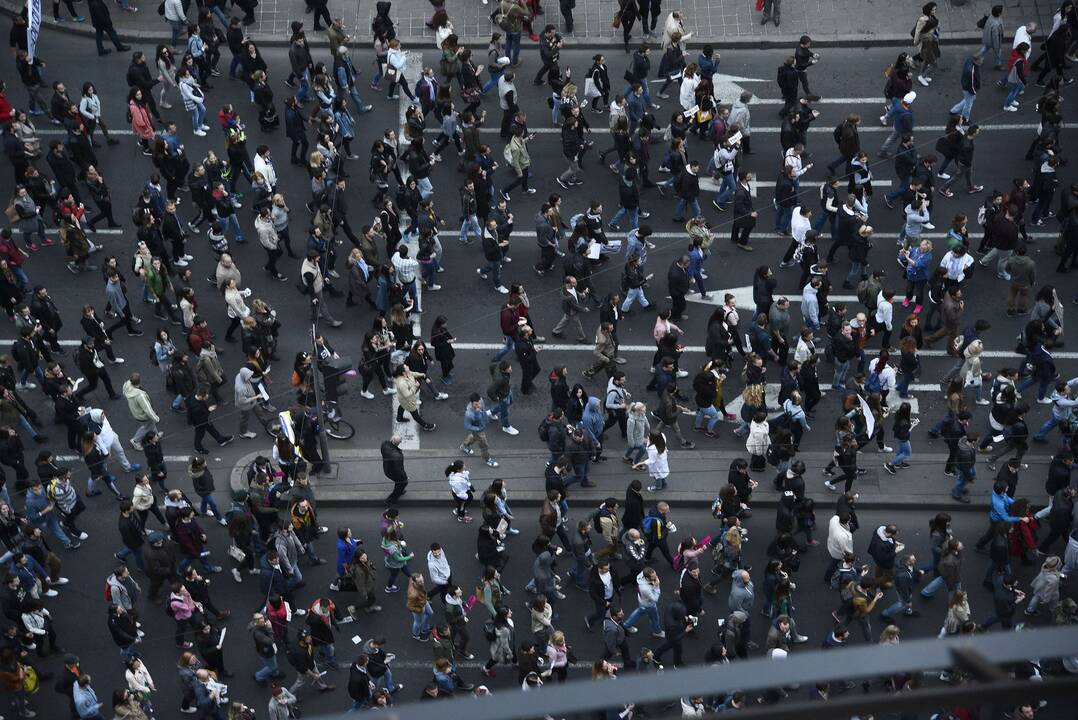 Protestai Serbijoje