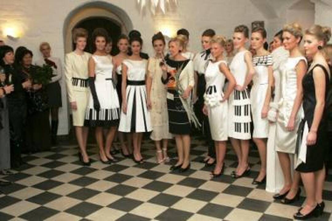 Audronės Bunikienės kolekcijos įkvėpėjas - baltas rojalis