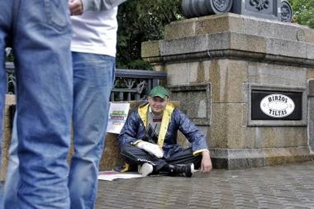 Klaipėdiečiai raginti nedalyti išmaldų