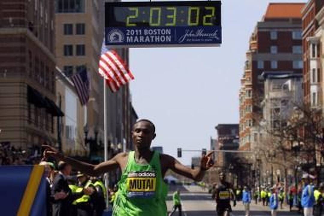 Bostono maratone užfiksuotas neoficialus planetos rekordas