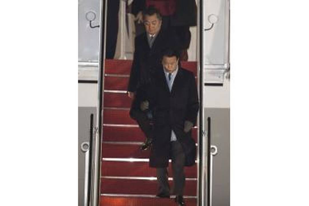 Pirmasis B.Obamas svečias - Japonijos premjeras