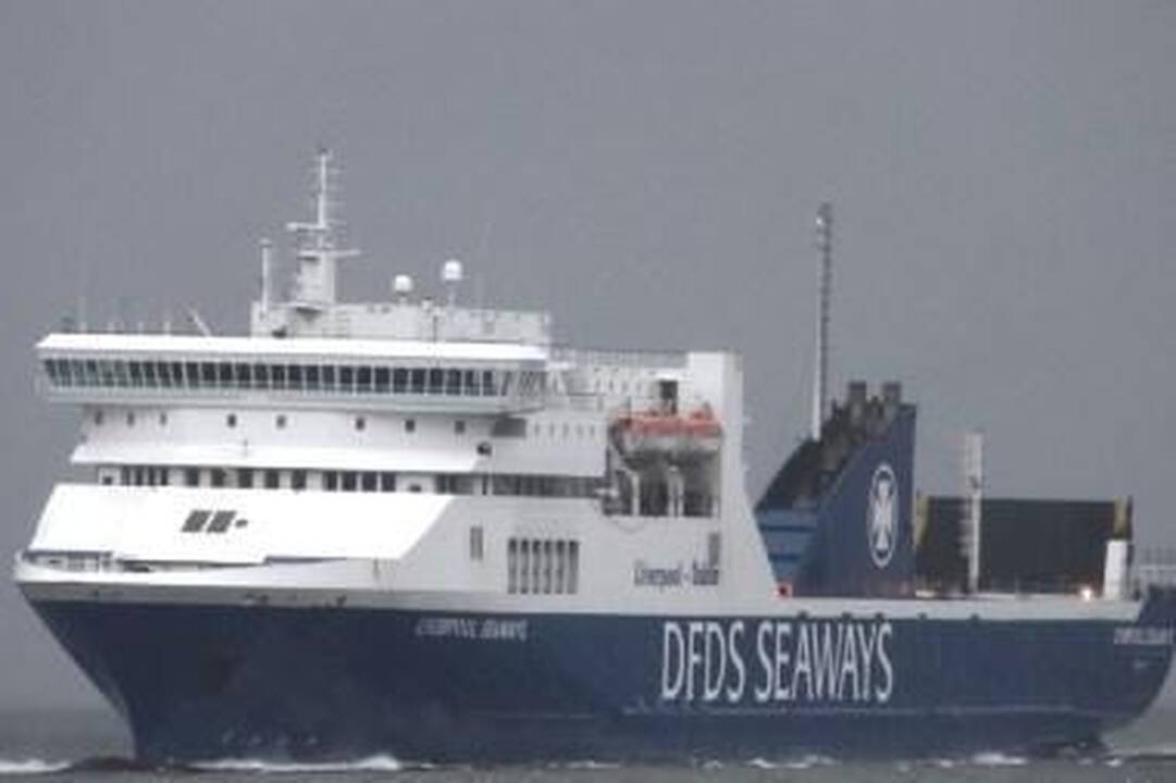 Sudegusį "Lisco Gloria" keičia "Liverpool Seaways"