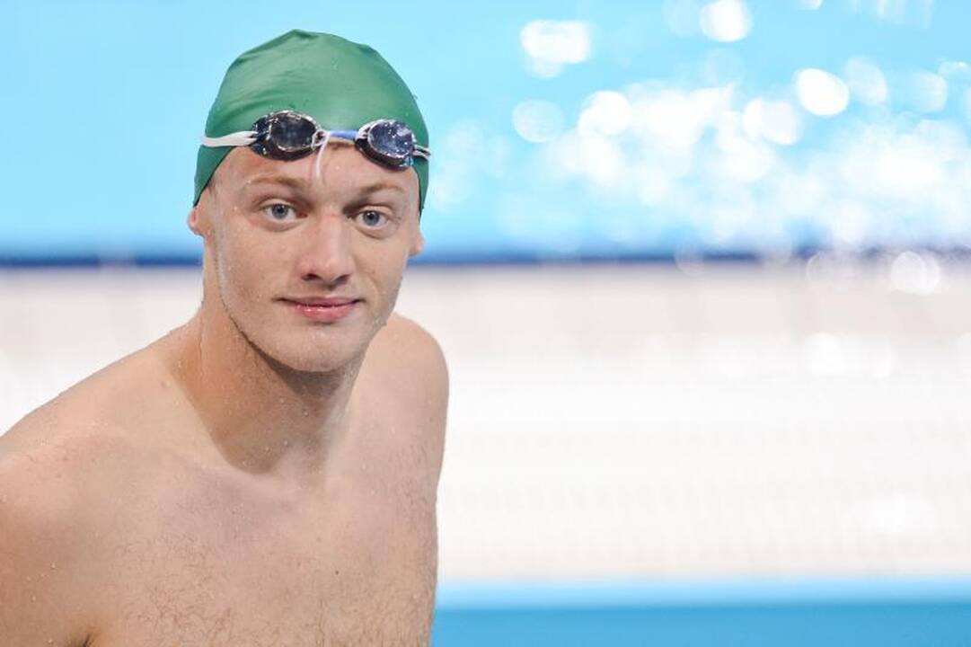 G.Titenis olimpiadoje užėmė aštuntąją vietą