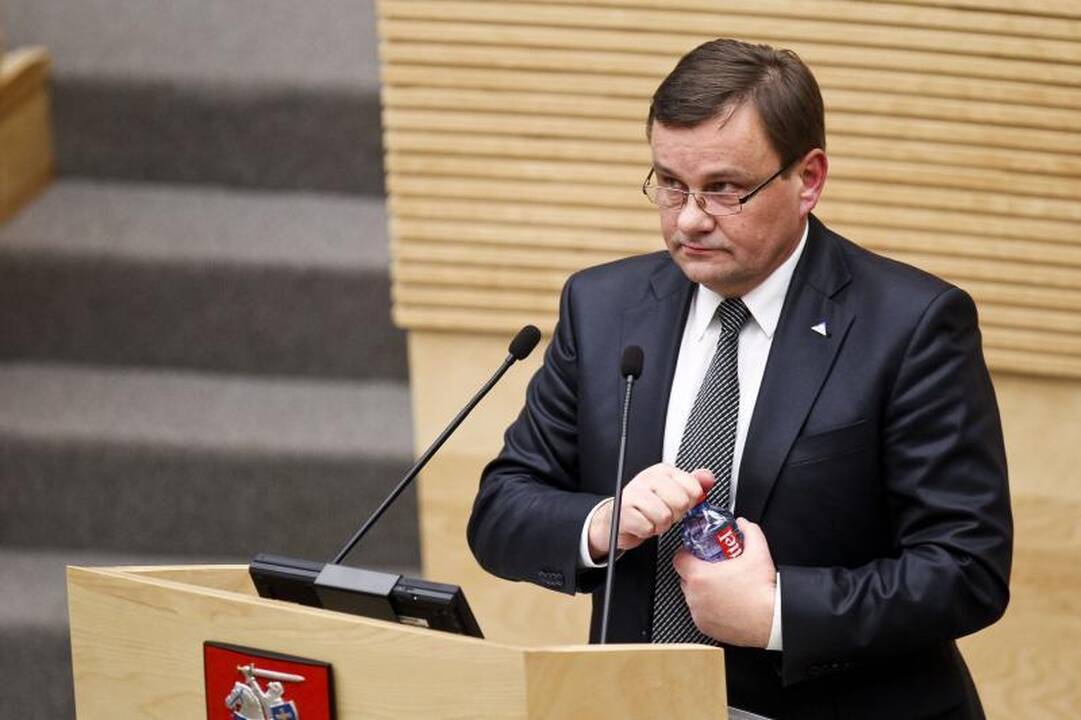Seimo  Pirmininko  Vydo  Gedvilo   kalba