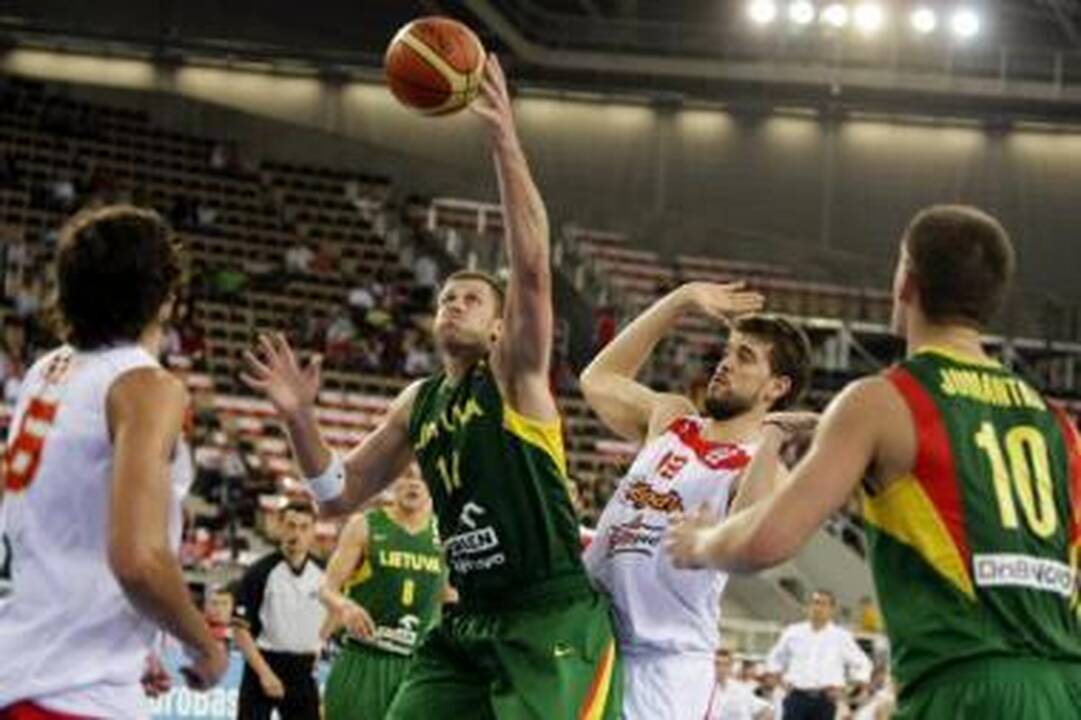 Gomelskis apie Lietuvos rinktinės žaidimą su ispanais