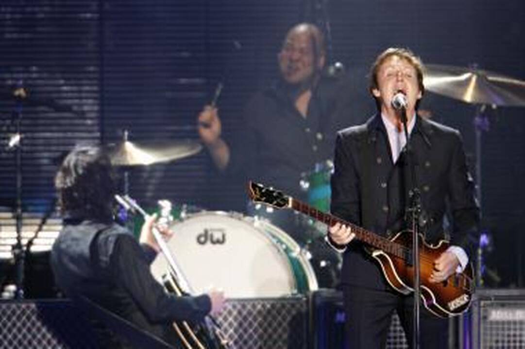 P.McCartney koncertuos Izraelyje
