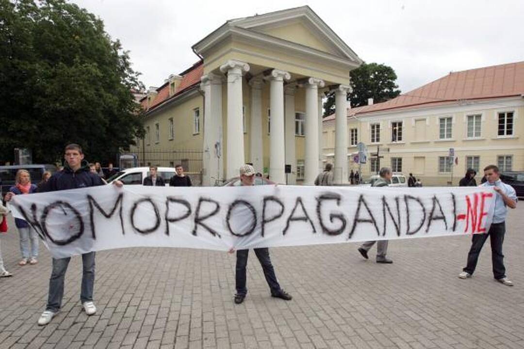 Lietuvos homoseksualai stoja į kovą prieš homofobiją