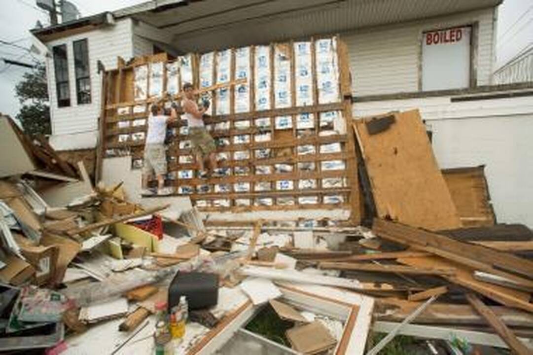 Tornadas nusiaubė Oklahomą