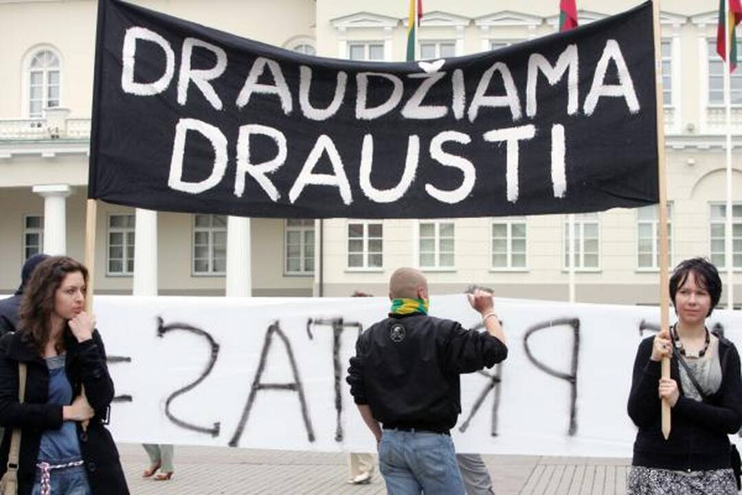Lietuvos homoseksualai stoja į kovą prieš homofobiją