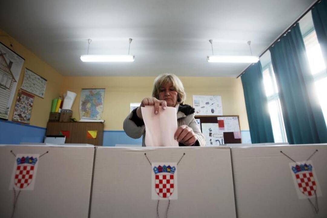 Užsienyje gyvenantys kroatai pradėjo balsavimą rinkimuose