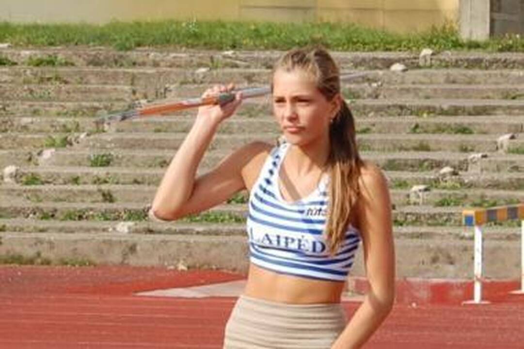 Klaipėdietė S.Dobilaitė – šalies jaunučių rekordininkė