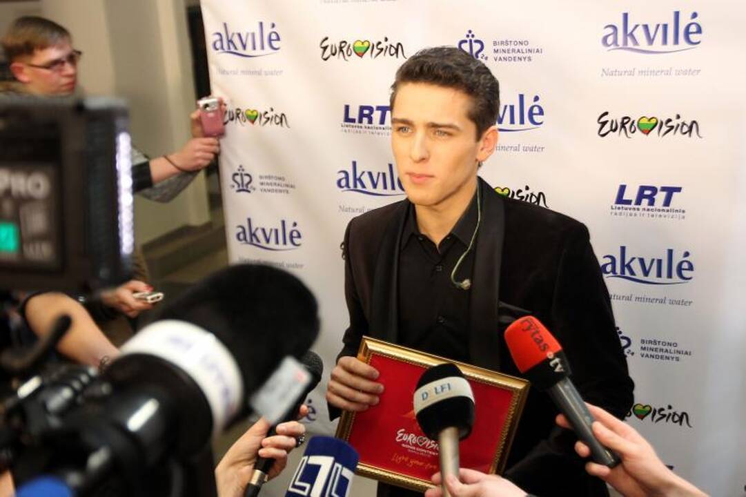  „Eurovizijoje“ Lietuvai atstovaus Donatas Montvydas 