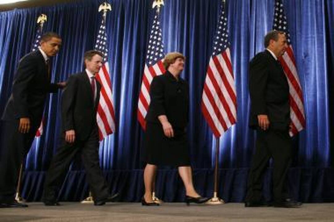 B.Obama subūrė ekonomikos gelbėtojų komandą